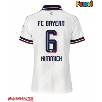Bayern Munich Joshua Kimmich #6 Tricou Fotbal Replică 2026-27 Femei Deplasare